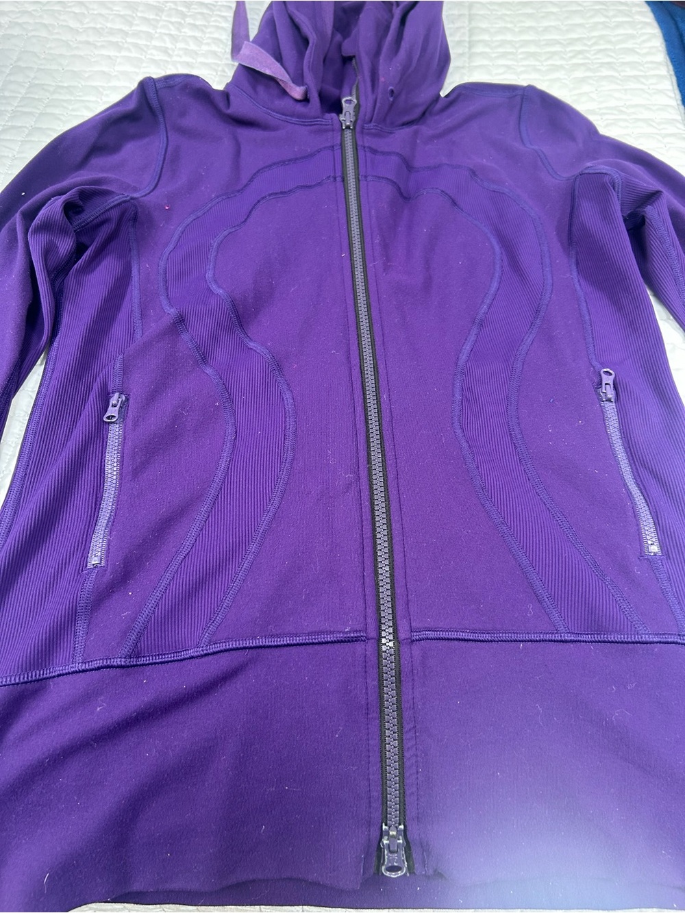 lululemon athletica Deep Purple Zip Hoodie